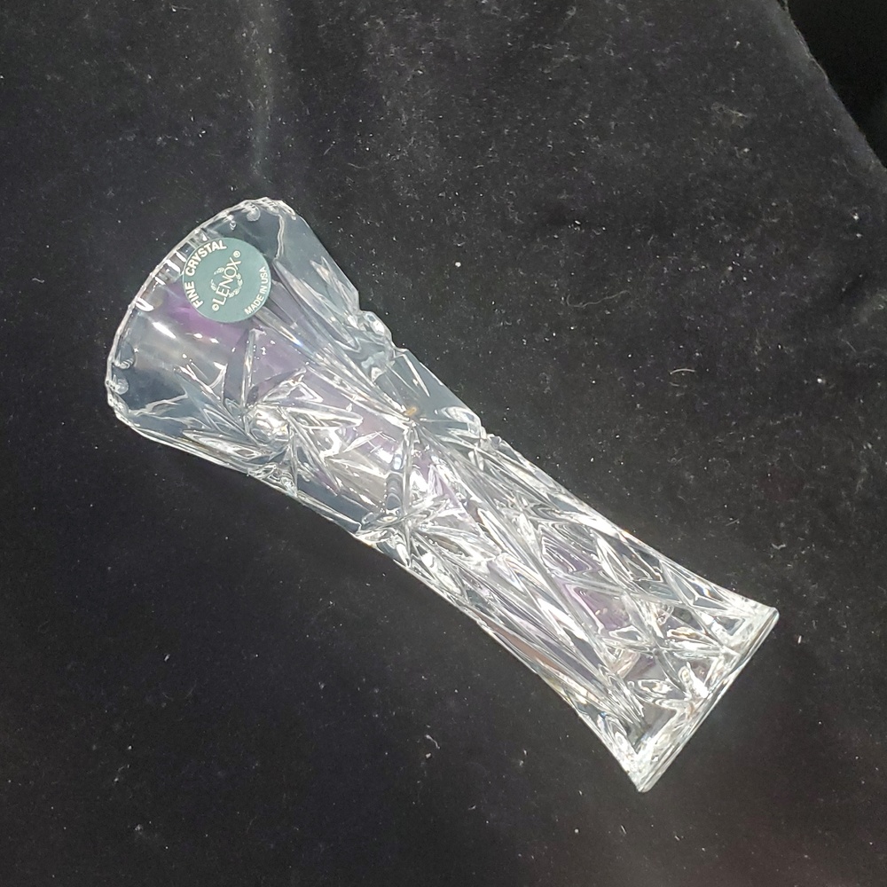 VTG Lenox Full-Lead Crystal Star Vase (Small, 6") DY444